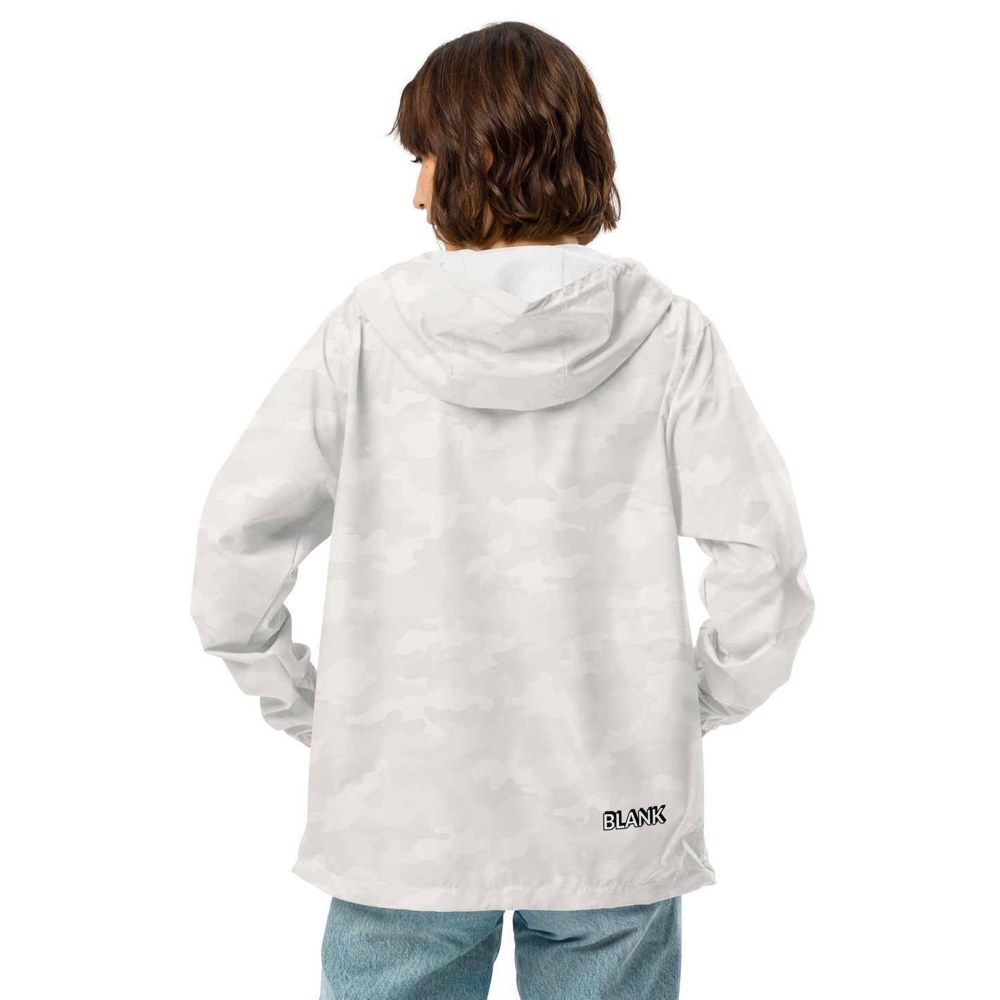 BLANK Unisex lightweight zip up windbreaker