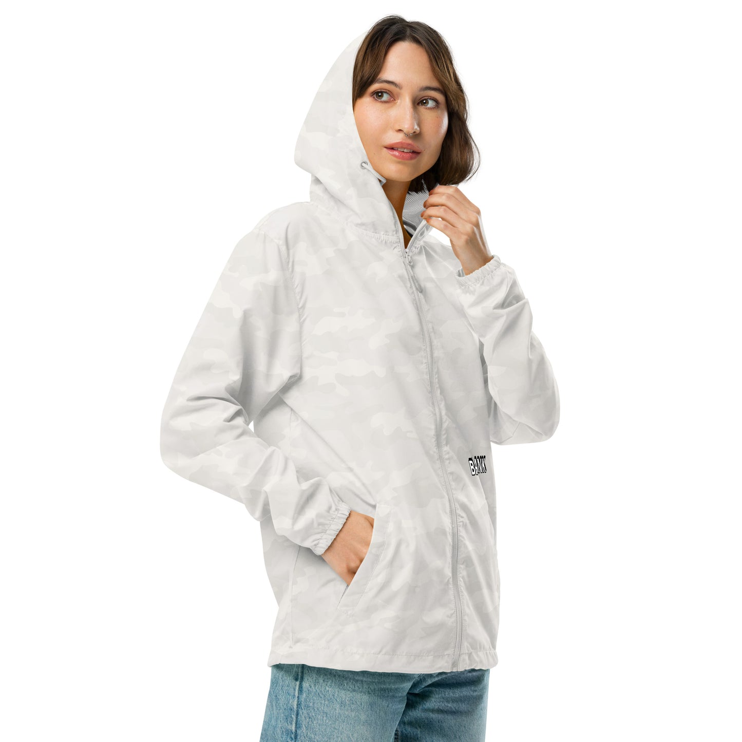 BLANK Unisex lightweight zip up windbreaker